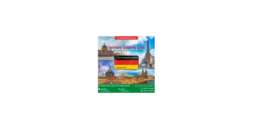Germany Opportunity Card 2026 Chancenkarte visa guide for Pakistani citizens